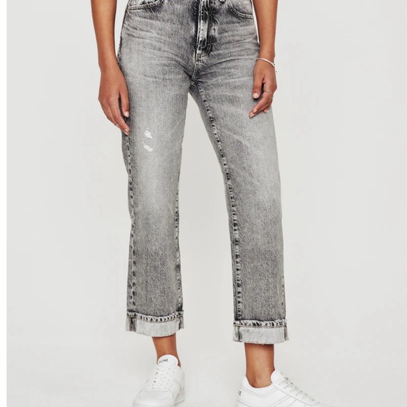 Ag Adriano Goldschmied Denim - AG Adriano Goldschmied Black Cropped Alexxis crop jeans NWOT